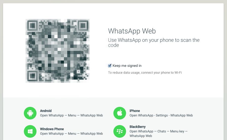 iPhone Users Can Now Use WhatsApp on the Web