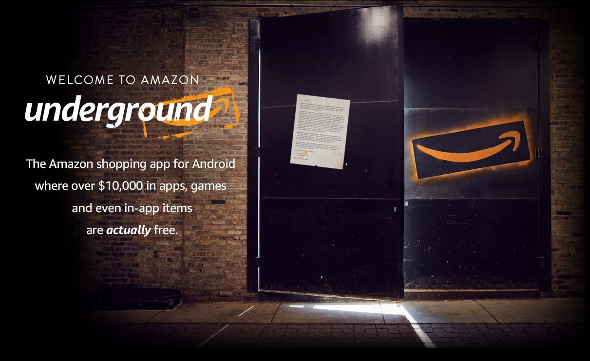 Amazon Launches Underground, a New App with “Actually Free” Apps