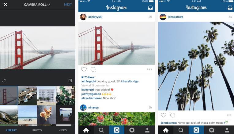 Instagram, No Longer Square, Lets You Post Landscape and Portrait Photos