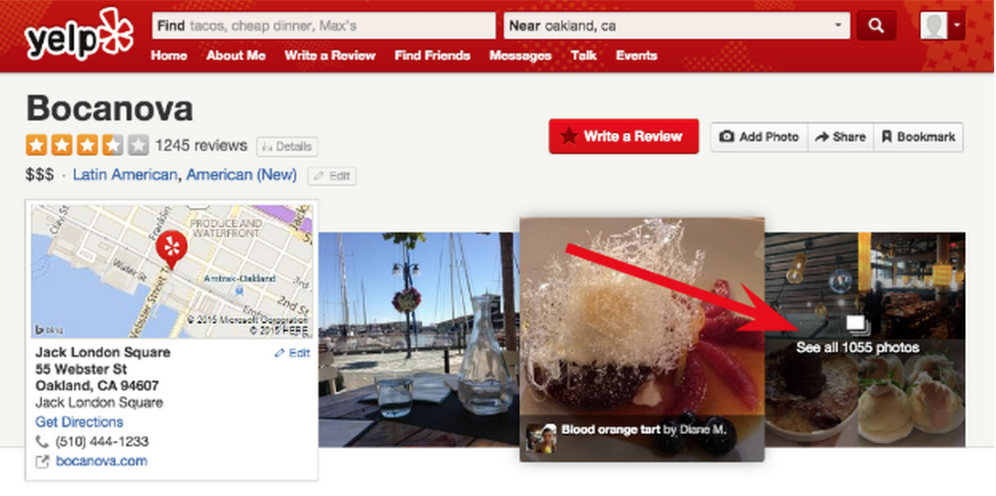 Yelp Experiments With Categorized Photo Browsing