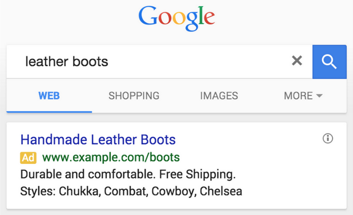 Google Launches Structured Snippet Extensions For AdWords