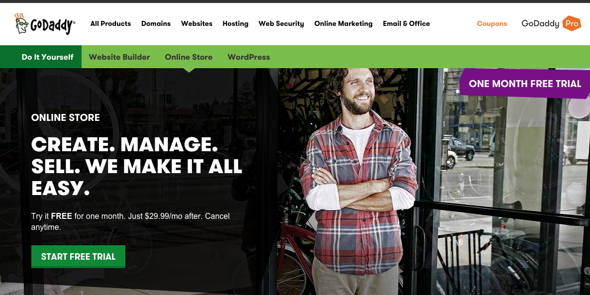 GoDaddy Online Store Gets Email Marketing, Shipping, Security Features