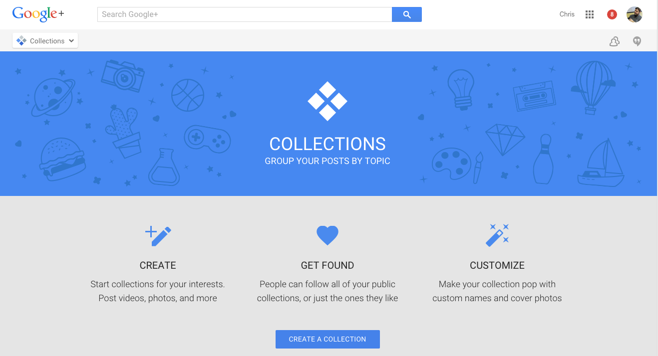 Google Adds Collections To Google+ For iOS